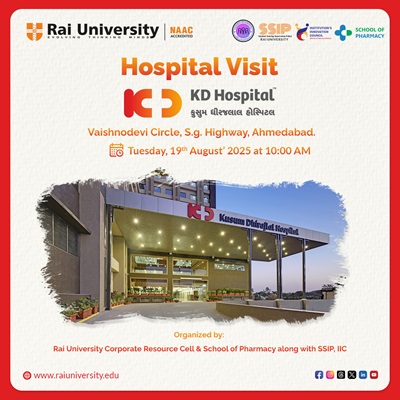 KD Hospital Vaishnodevi Circle, S.g. Highway, Ahmedabad. on 19<sup>th</sup> Aug, 2025